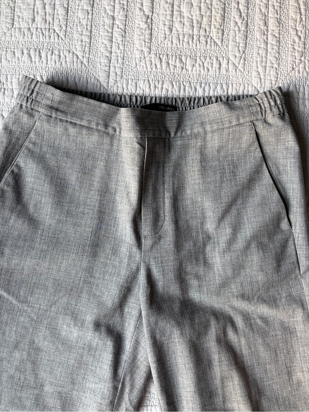 OAK + FORT Light Gray Men's Dress Pants